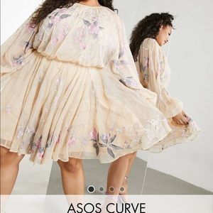 Asos Curve Embelished dress